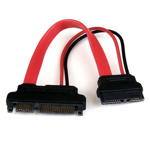StarTech．com ドライブケーブル/SATA - Slimline SATA変換/オス・メス/15cm(SLSATAADAP6) 取り寄せ商品