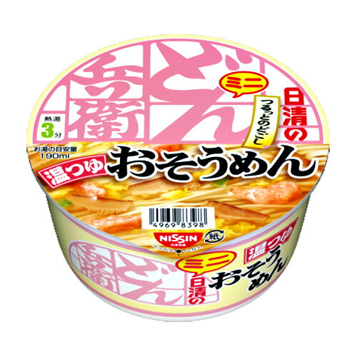 日清食品 日清のどん兵衛 温つゆおそうめんミニ 35g 1ケース(24食)(0000049698398 x24) 目安在庫=○