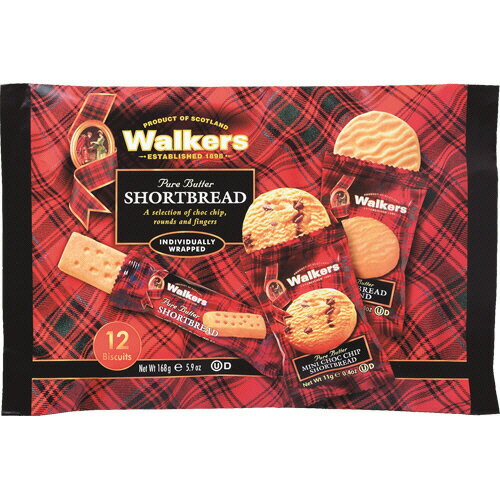 ウォーカー ショートブレッド アソートパック #1853 168g/パック 1セット(12パック)(0039047018532 x12) 目安在庫=○