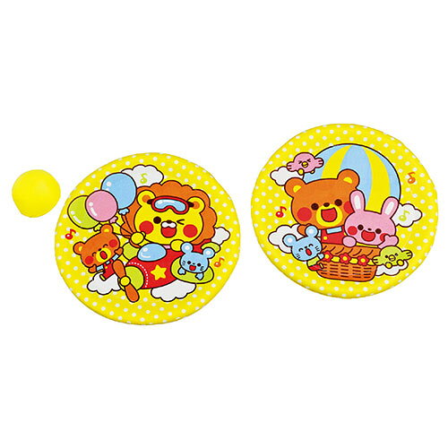 ポンポンバウンドとフライングディスク2通りの遊び方ができる※こちらは【取り寄せ商品】です。必ず商品名等に「取り寄せ商品」と表記の商品についてをご確認ください。ディスク2枚とボールのセット