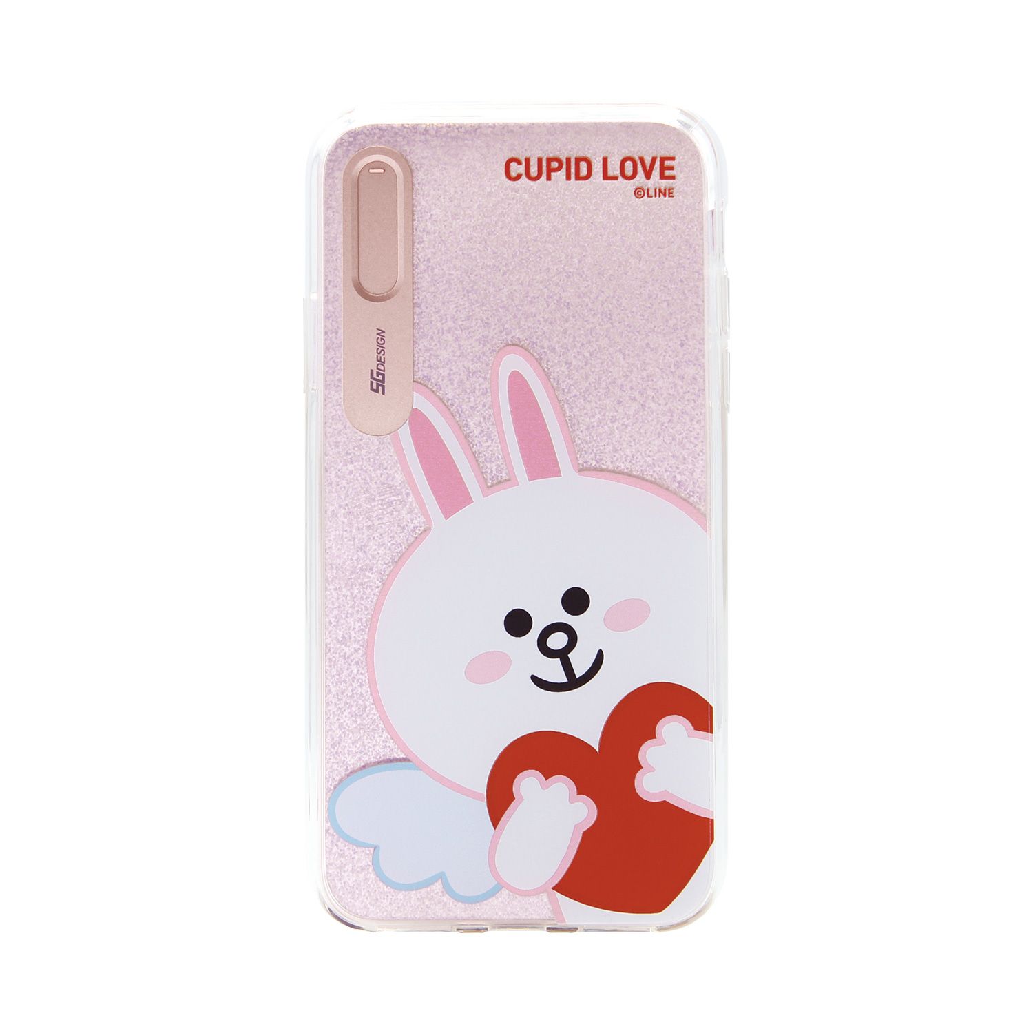 LINE FRIENDS iPhone XS Max Light UP CASE CUPID LOVE コニーハート(KCL-LCL016) 取り寄せ商品