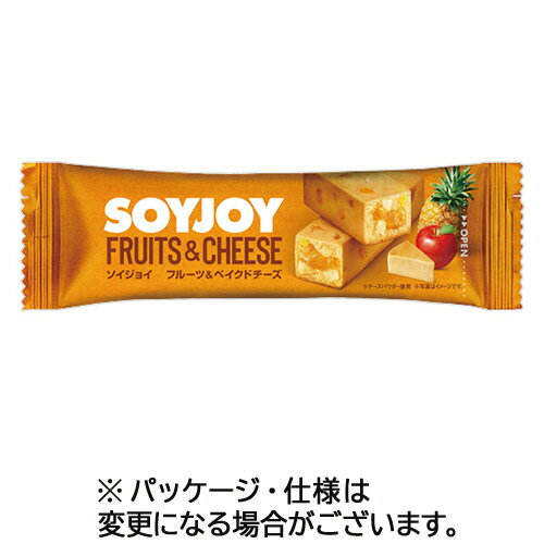 大塚製薬 ソイジョイ フルーツ&ベイクドチーズ 30g/本 1セット(12本)(4987035662914 x12) 目安在庫=○