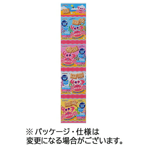 三立製菓 4パック かにビス 60g(15g×4パック)/個 1セット(15個)(4901830520934 x15) 目安在庫=○