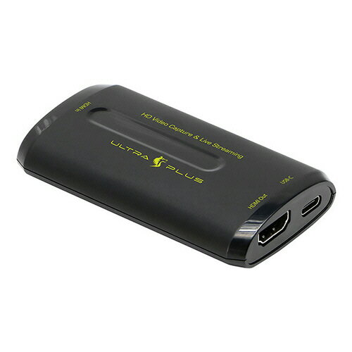 プリンストン ULTRA PLUS HDMIパススルー対応ビデオキャプチャー+ライブストリーミングユニット Lite 1..