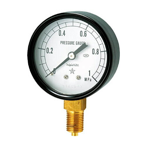 右下精器製造 右下 一般圧力計 1個(G211111V0.1MP) 目安在庫=○