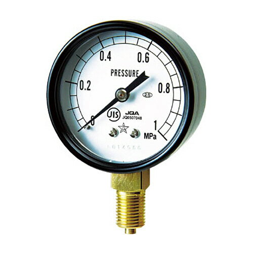 右下精器製造 右下 一般圧力計 1個(G211111M0.1MP) 目安在庫=○