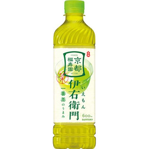 サントリー 緑茶 伊右衛門 600ml x24本(4901777300446x24) 取り寄せ商品