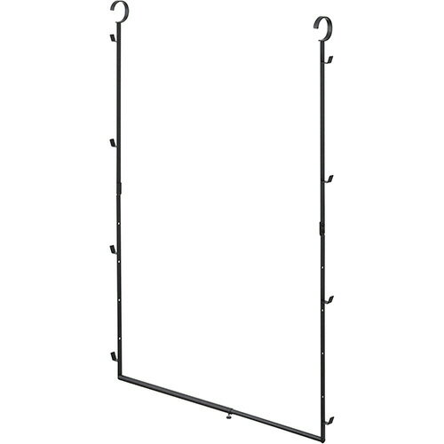 山崎実業 伸縮収納力アップ2段ハンガー スマート ブラック 1台(5679) 目安在庫=○
