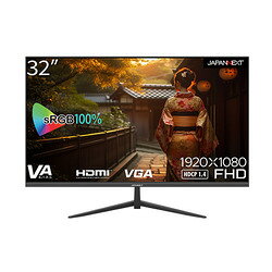 JAPANNEXT JAPANNEXT 32インチVAパネル搭載 フルHD液晶モニター JN-V32FLFHD 目安在庫=△