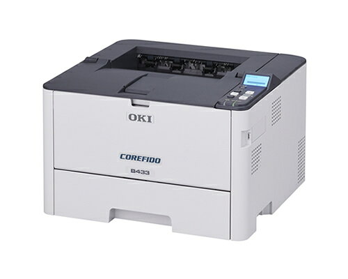 OKI オキ <7年間無償保証/メンテナンス品無償提供>A4モノクロLEDプリンター B433dn 目安在庫=△