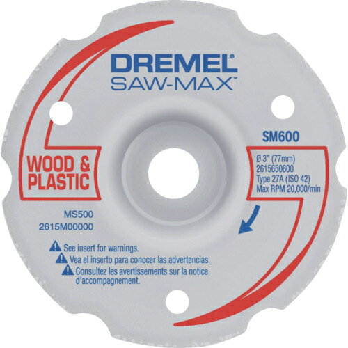 ボッシュ ドレメル きわ切り超硬チップホイール 1個(SM600) 目安在庫=○