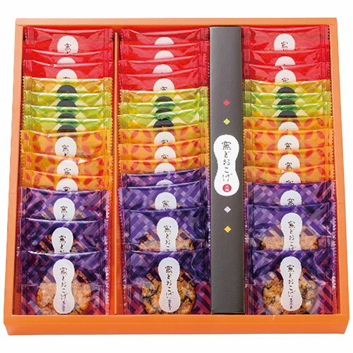 ユーエイキャスター 窯どおこげ 米菓詰合せ 40枚 (えび・きざみのり・黒こしょう・ごま各10袋)(4202-028) 取り寄せ商品