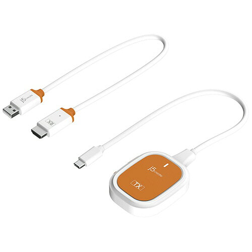 J5　CREATE USB-C to HDMIワイヤレス送受信機(JVAW61) 取り寄せ商品