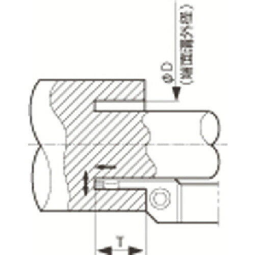 京セラ 溝入れ用ホルダ 1個(KFMSL2525M6585-3) 取り寄せ商品