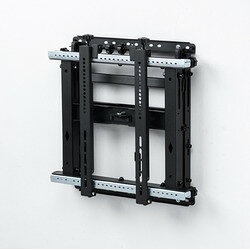 サンワサプライ SANWA SUPPLY プッシュ式壁掛け金具(75インチ・70kg対応)(CR-PLKG20BK) 取り寄せ商品