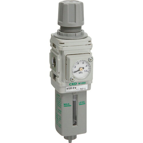 CKD フィルタレギュレータ Rc1 1個(W8000-25-W) 取り寄せ商品