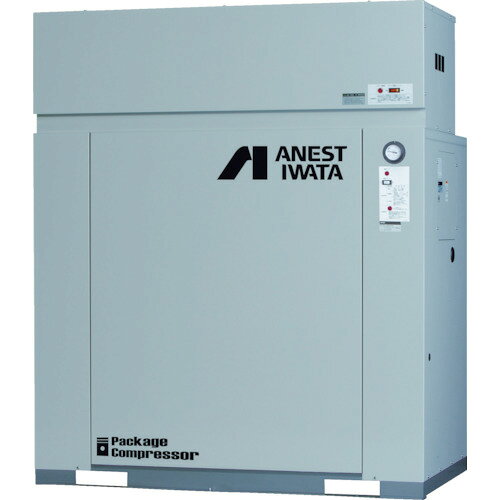 アネスト岩田 パッケージコンプレッサ 7.5KW 50Hz 1台(CLP75EF-8.5M5) 取り寄せ商品