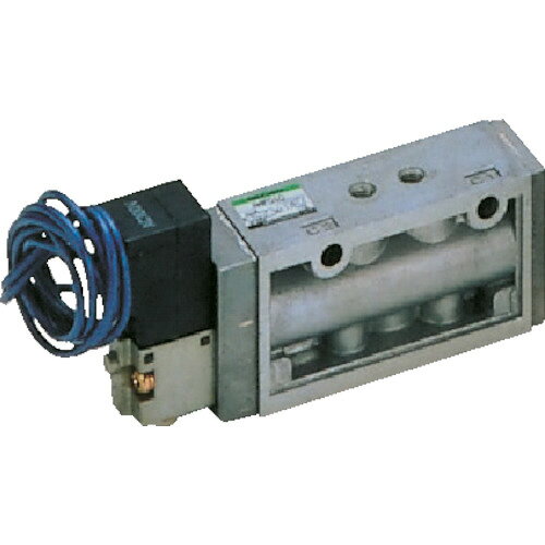 CKD パイロット式5ポート弁セレックスバルブ 1個(A4F010-M5-B-DC24V) 取り寄せ商品