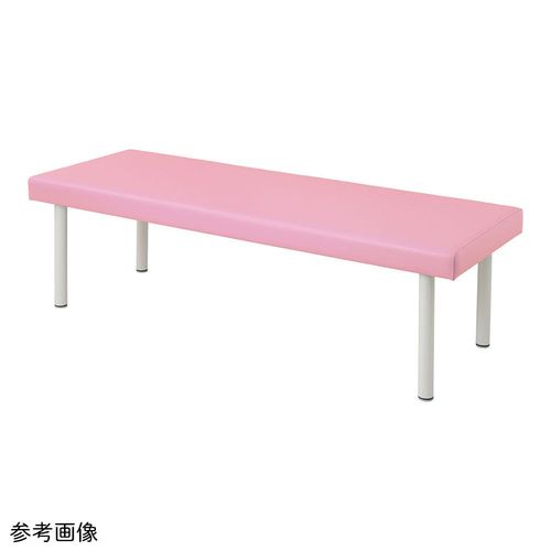 ナビス（アズワン） 小児用カラフル診察台 500×1500×600mm ピンク (1個)(9-1571-05) 取り寄せ商品