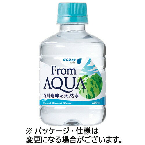 JR東日本クロスステーション フロムアクア 谷川連峰の天然水 300mL ペットボトル 1ケース(24本)(4571207730404 x24) 目安在庫=○ compmoto-r-12423578 コンプモト 楽天市場店 パッケージ画像