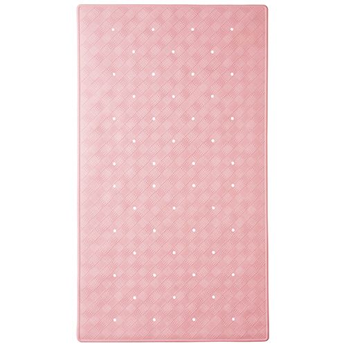 浴室内の転倒防止に。※こちらは【取り寄せ商品】です。必ず商品名等に「取り寄せ商品」と表記の商品についてをご確認ください。YM001PK。介護用品 ＞ 入浴用品 ＞ 入浴用すべり止め ＞ 。●裏面が吸盤タイプで滑りにくいバスマット。色はピンクです。●浴槽の底が滑りやすいと転倒するおそれがあるため、マットを敷くことで安全を確保できます。