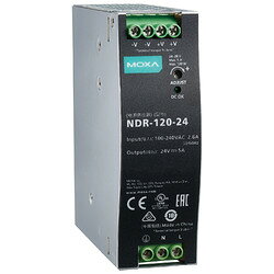 MOXA DINレール120/240W電源ユニット(NDR-120-24) 取り寄せ商品