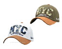 ニューヨークワッペン付! NYC (New York City) Baseball Cap (unisex / フリーサイズ) 