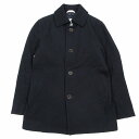 MACKINTOSH PHILOSOPHY マッキントッシュフィロソフィー メルトンウール コート ジャケット アウター 36 S ネイビー メンズ 【中古】
