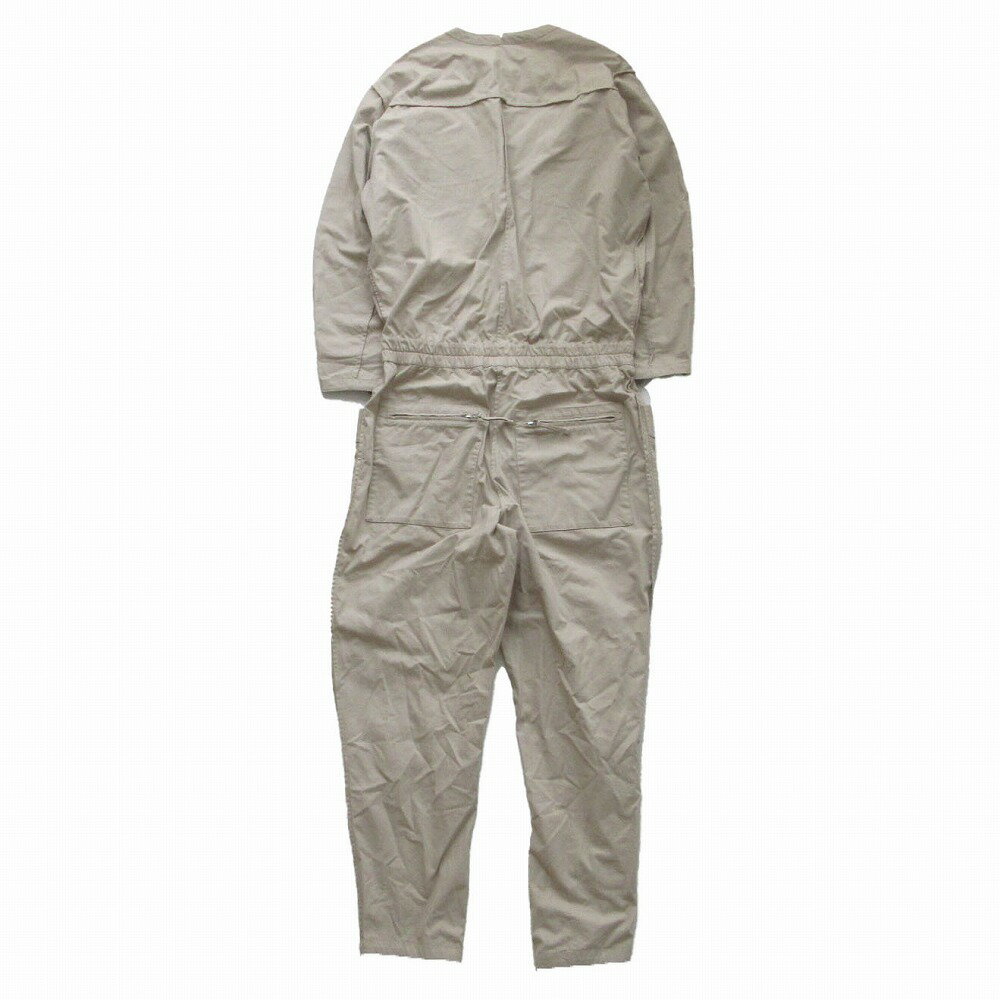 ISABEL MARANT イザベルマラン コットン つなぎ ジャンプスーツ オールインワン ライトベージュ サイズL メンズ 【中古】