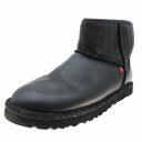 アグ オーストラリア UGG australia スターウォーズ コラボ ダースベイダー ショートブーツ ムートンブーツ 26cm 黒 メンズ 【中古】