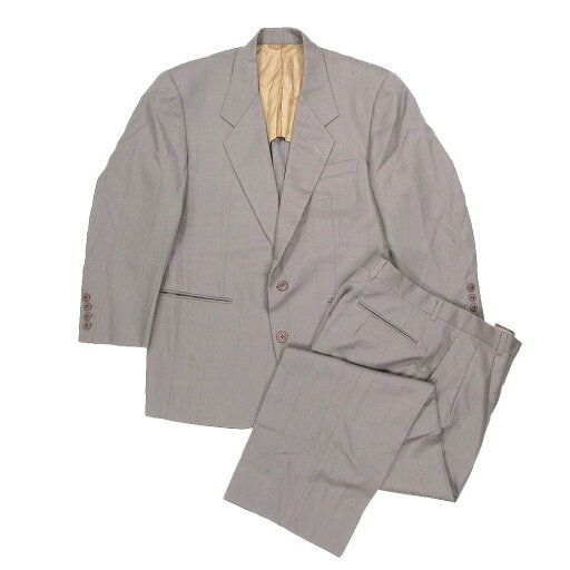 Vintage Christian Dior MONSIEUR ディオール チェック柄 スーツ セットアップ テーラード スラックス AB4 グレー メンズ 【中古】 Vintage Christian Dior MONSIEUR ディオール チェック柄 スーツ セットアップ テーラード スラックス AB4 グレー メンズ 【中古】