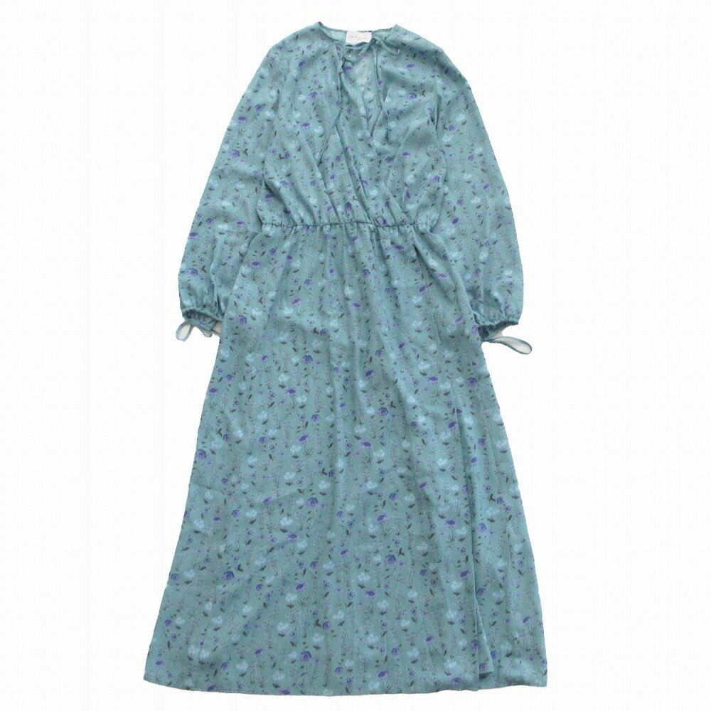 UNITED ARROWS ユナイテッドアローズ フラワー プリント2WAYワンピース ロングカーディガン 1526-215-0923 レディース 【中古】