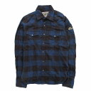 TMT ティーエムティー BUFFALO SLUB CHECK SHIRTS TSH-F1704 スラブ混 バッファローチェックシャツ サイズM メンズ 【中古】(4)