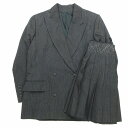 Jean Paul Gaultier ジャンポールゴルチエ 90s ヴィンテージ ピンストライプ スカート スーツセットアップ M レディース 【中古】