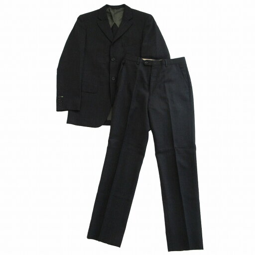 Paul Smith collection ポールスミスコレクション オーダースーツ ストライプ柄 グレー 裏地ドット チャコールグレー メンズ 【中古】 Paul Smith collection ポールスミスコレクション オーダースーツ ストライプ柄 グレー 裏地ドット チャコールグレー メンズ 【中古】
