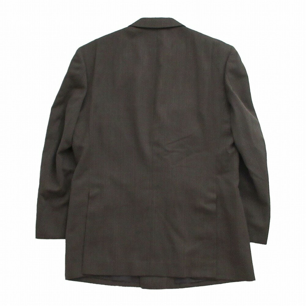 THE CHIC Onward オンワード ヴィンテージ レトロ ダブルブレスト チェック柄 スーツセットアップ グリーン メンズ 【中古】