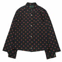JUNIOR GAULTIER ジャンポールゴルチエ 90s ヴィンテージ ドット柄 シャツ ブラウス サイズM レディース 【中古】 /TNT