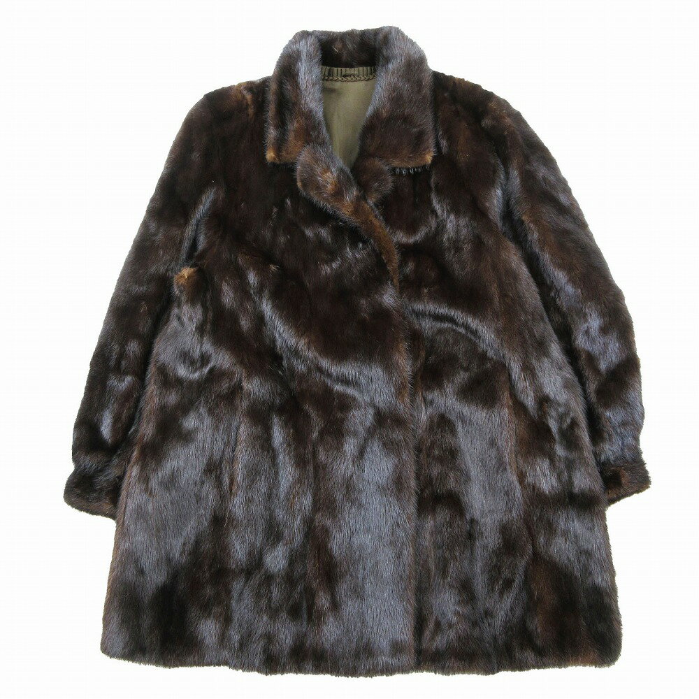 SAGAMINK サガミンク リアルファーコート　毛皮コート　ミドルコート 楽天市場】コート saga mink(サガミンク)の通販