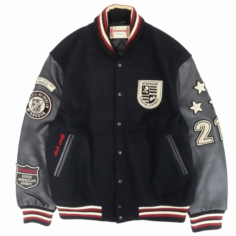 希少★McGREGOR マクレガー スタジャン レザー クリケット刺繍 ロゴ刺繍 Amazon | (マクレガー) McGREGOR スタジャン 111135601