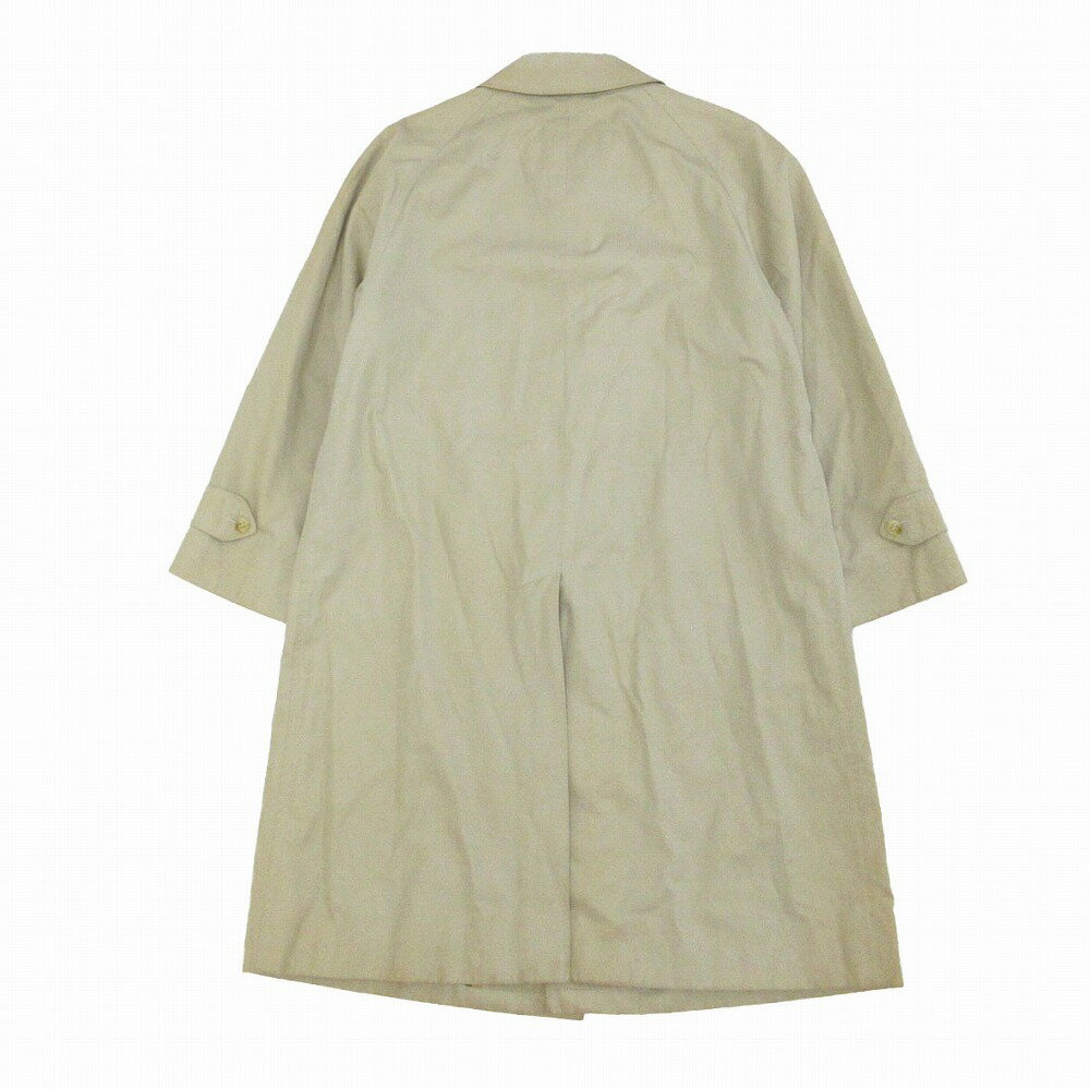 BURBERRYS バーバリーズ EWO50-902-01 ノバチェック裏地 ステンカラーコート バルマカーンコート サイズS メンズ 【中古】