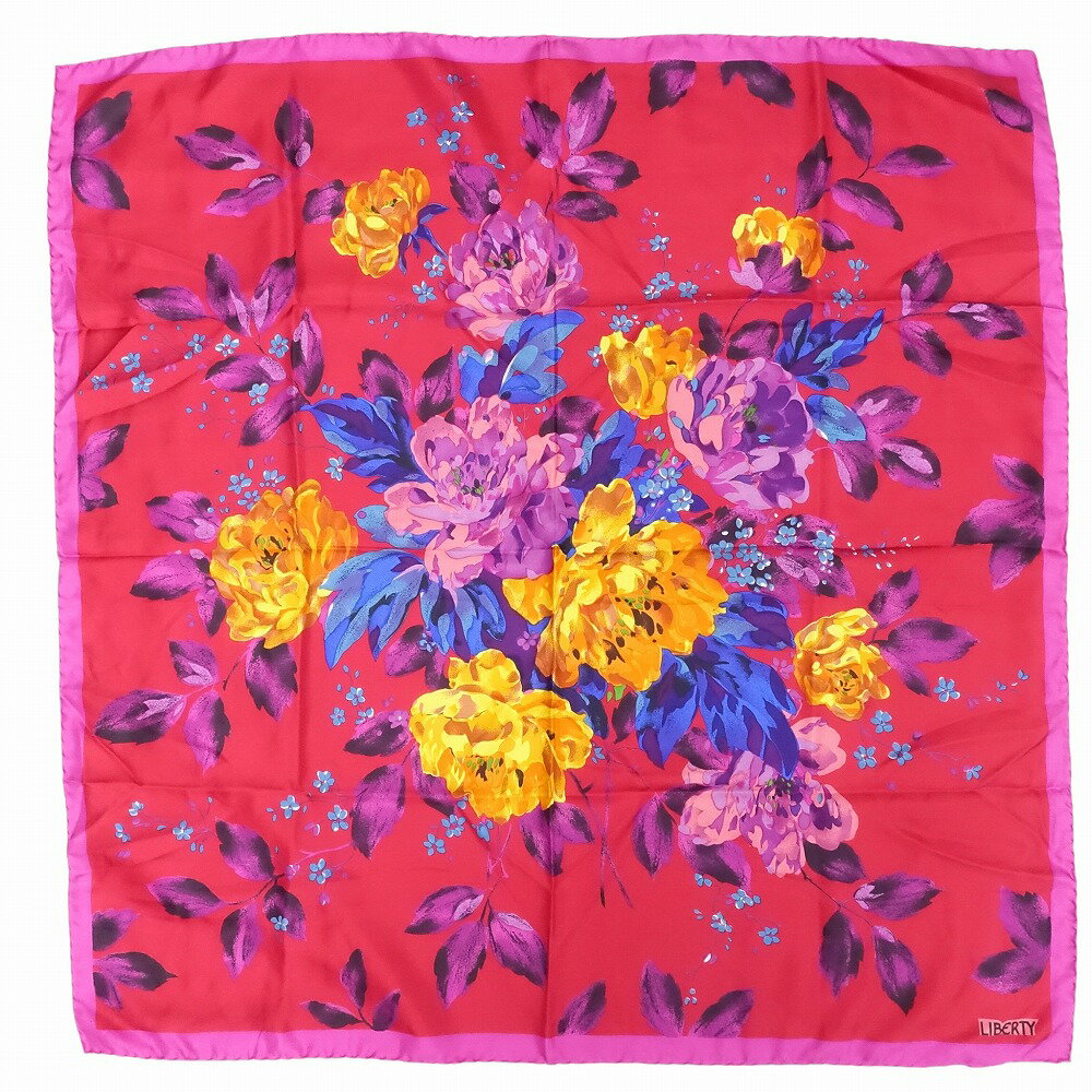 【中古】LIBERTYリバティ花柄...
