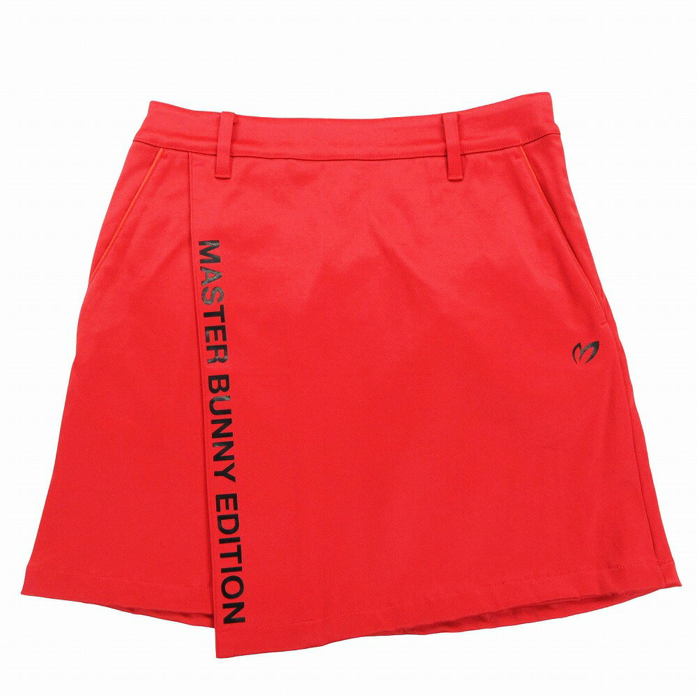 MASTER BUNNY EDITION ゴルフウェア ラップ スカート ミニ ロゴ ボトムス 759-0234...