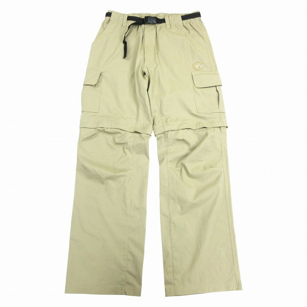 MAMMUT マムート クロスオーバー ストレッチ パンツ クライミング 2WAY ボトムス アウトドア ウェア ベージュ メンズ 【中古】