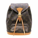 LOUIS VUITTON ルイ ヴィトン リュック バックパック デイパック モノグラム モンスリ MM 旧型 廃盤モデル オールド M51136 【中古】 ...