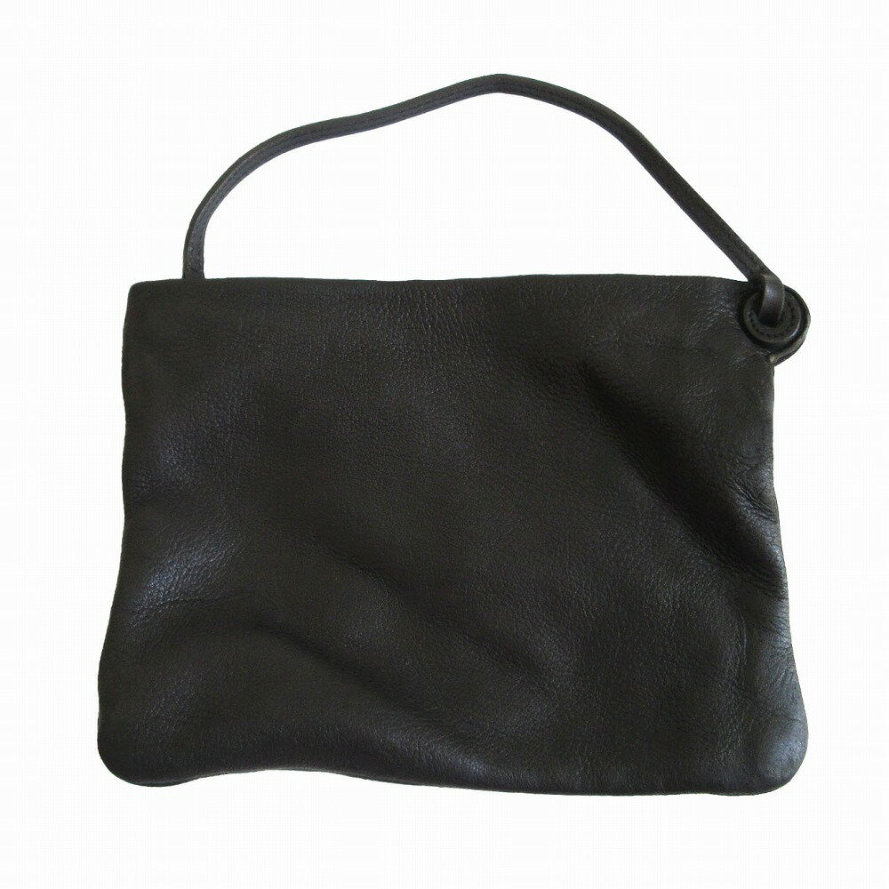 STYLE CRAFT スタイルクラフト レザー ミニバッグ ポーチ ブラック レディース 【中古】