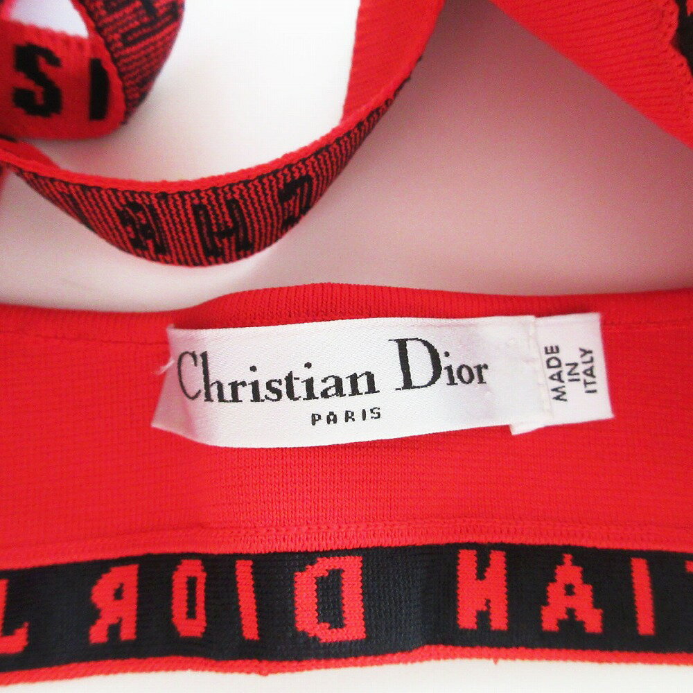 ������ Christian DIOR ���ꥹ�����ǥ������� Jadior Brassiere RED �֥�ȥå� ������S ��å� ��ǥ����� 8C24001AM452 ����š� /TNT