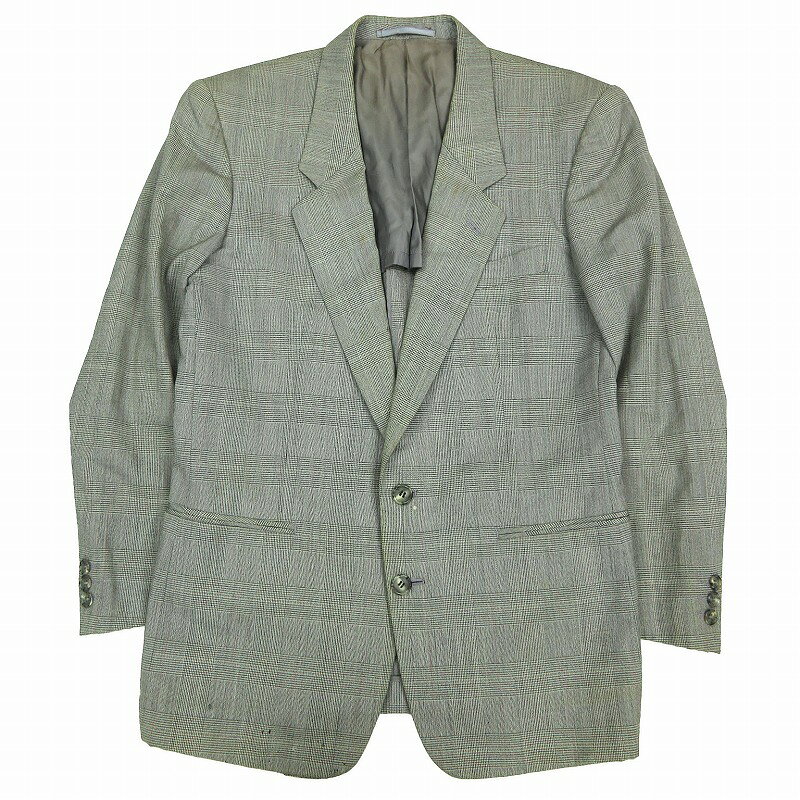 イヴサンローラン YVES SAINT LAURENT ジャケット グレー M Yves Saint Laurent - YVES SAINT LAURENT テーラードジャケット XL