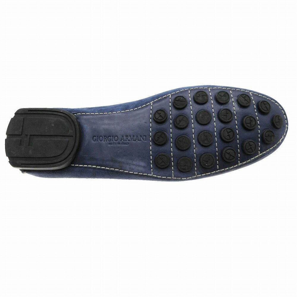 GIORGIO ARMANI ����른������ޡ��� XGU949 �������ɥ⥫���󥷥塼�� ������43 27.5cm �ͥ��ӡ� ��� ����š�