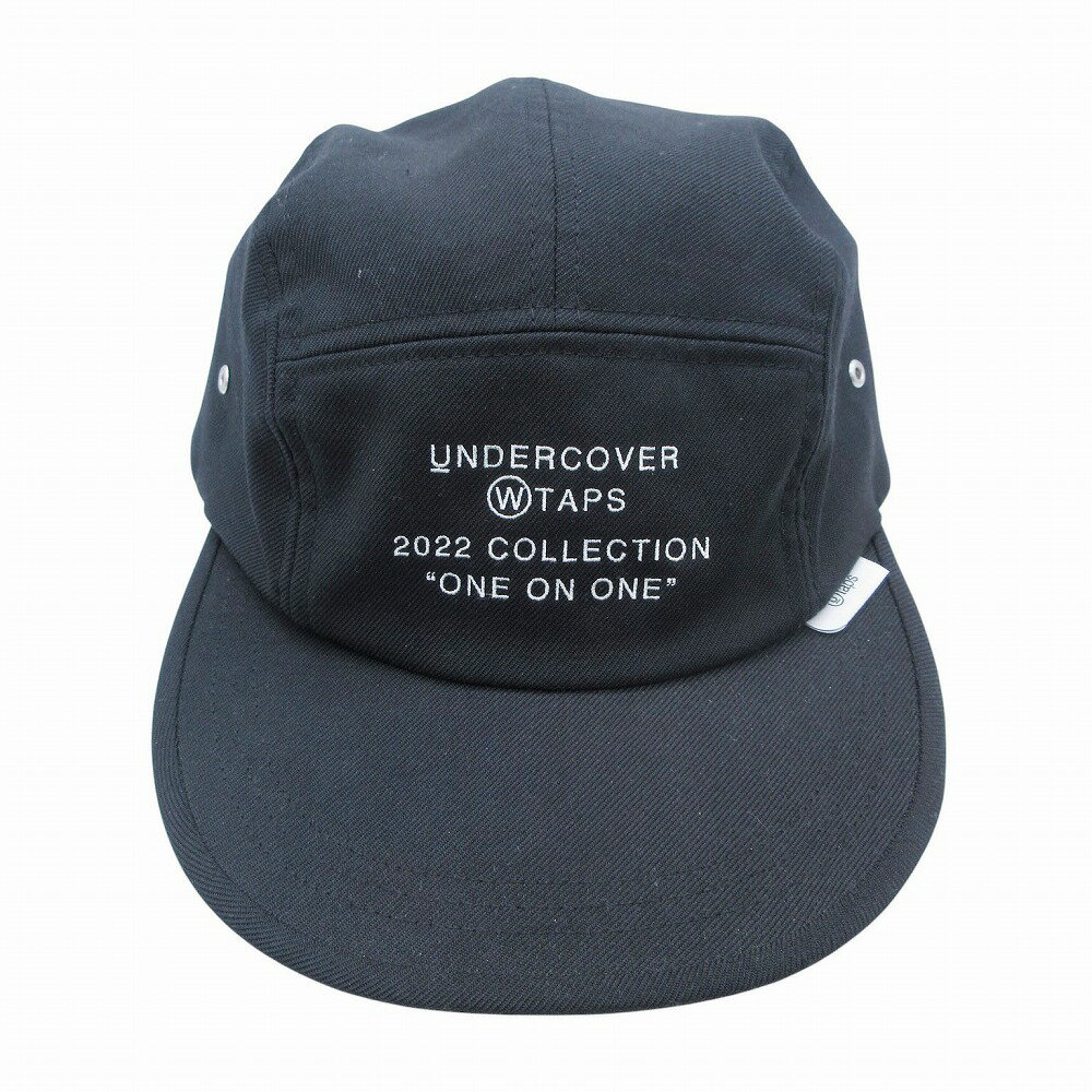 良品 21aw ダブルタップス × アンダーカバー WTAPS UNDERCOVER SWAP CAP キャップ 帽子 ブラック 黒 メンズ レディース 【中古】(4.0)