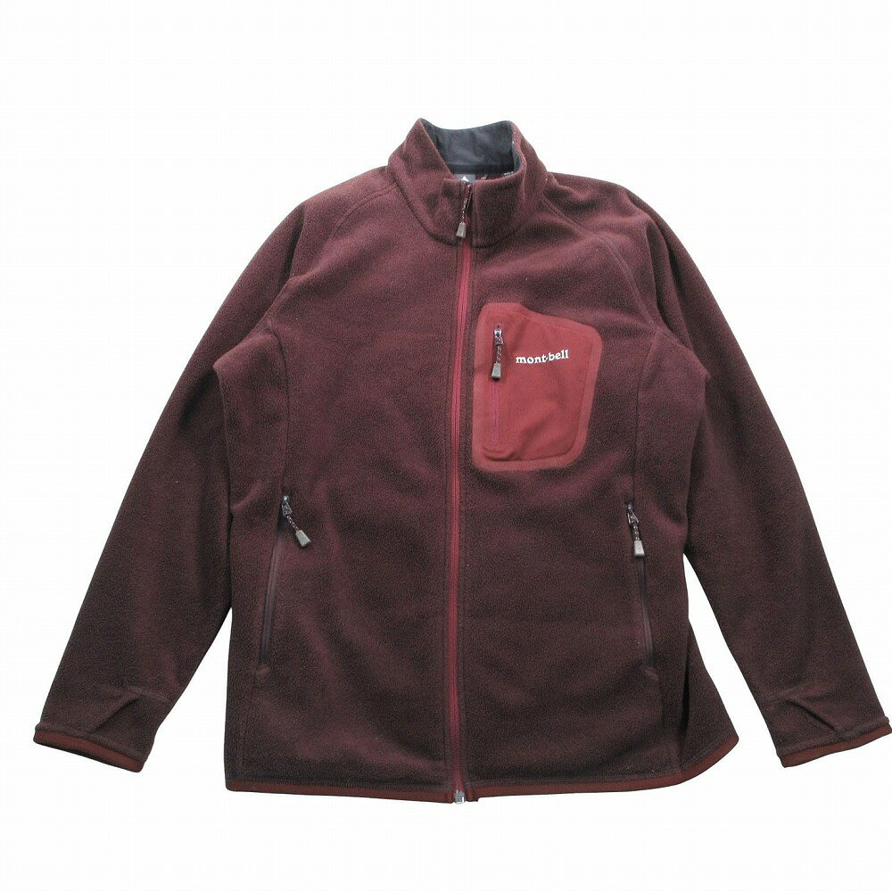 モンベル　mont-bell  ニット　ジャケット　レディース　ブラウン　M クリマプラス100 アウタージャケット Women's｜モンベル